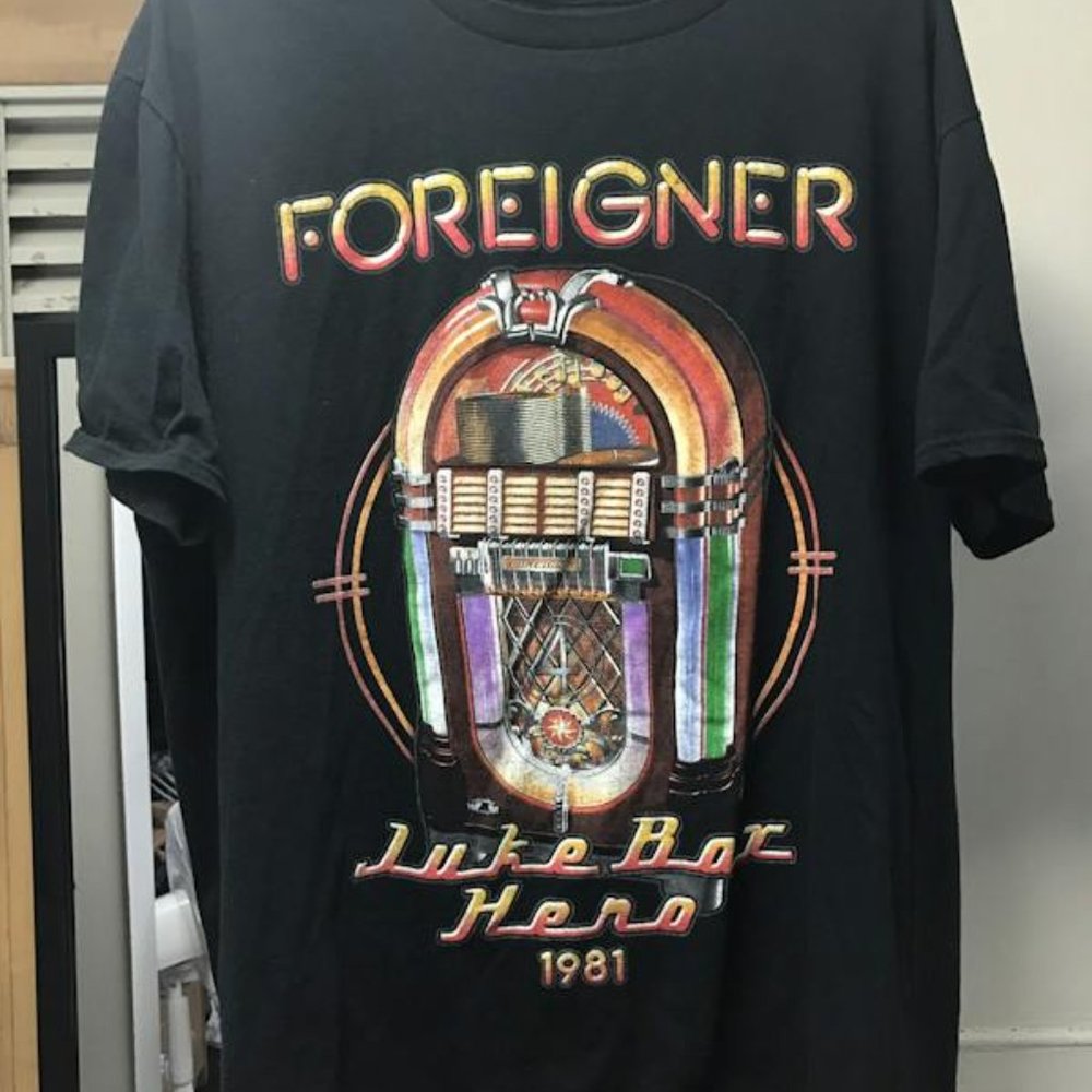 Vintage Foreigner 'jukebox Hero' Tffs226 - Picture 1 of 1